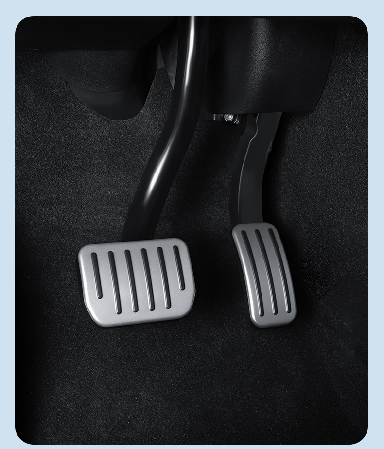 Suitable for the New Model Y/3 Tesla Accelerator and Brake Pedal Yl Rest Area Slide-Type Accelerator Pedal Wholesale