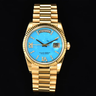 Automatic Mechanical Watch Lao Jia Ya Gold Double Calendar Bai Luo Automatic Mechanical Watch