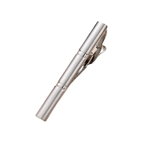 Deli Men's Silver Tie Clip Set Business Formal Tie Clip Black Simple Tie Clip Amazon AliExpress 