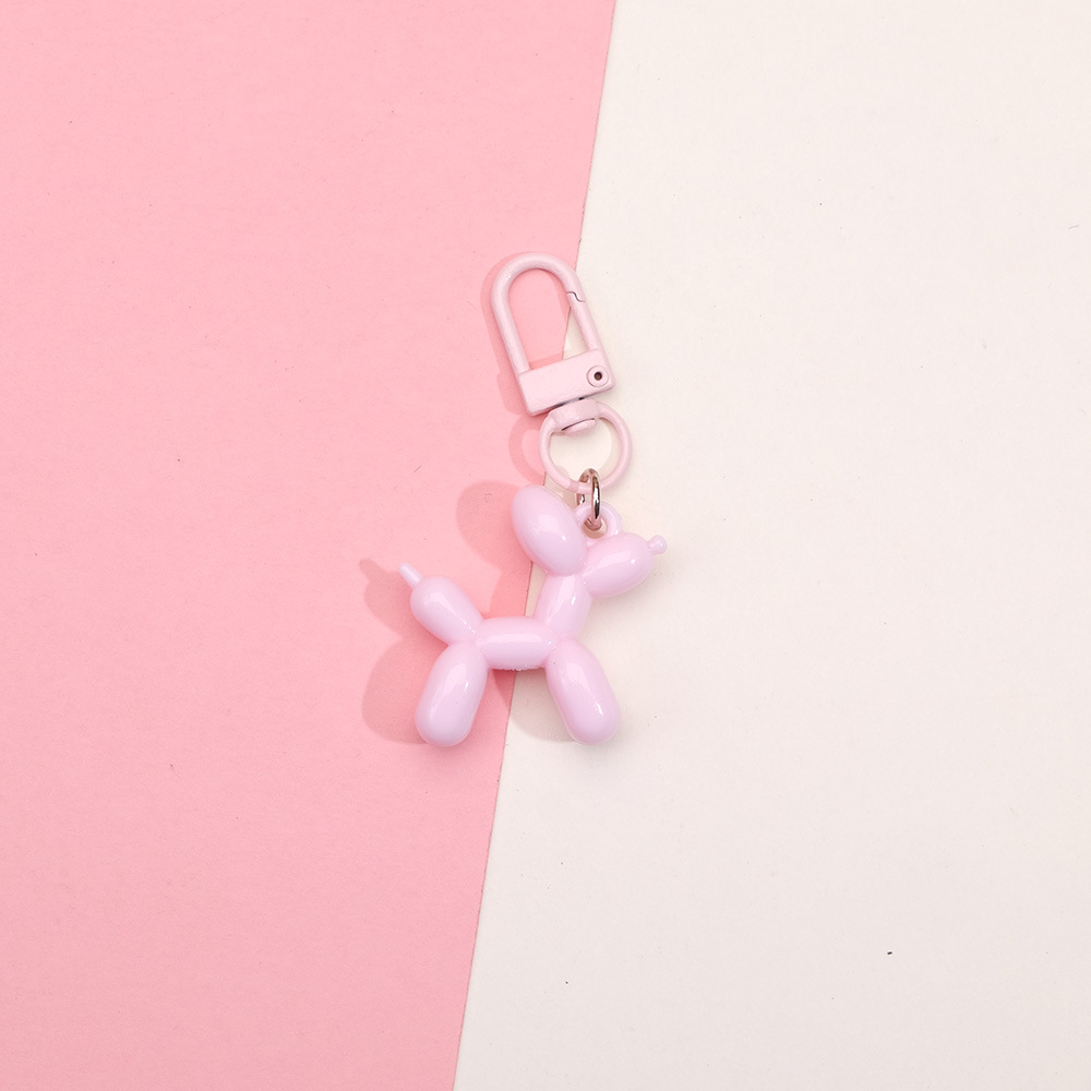 Colgante de globo de color tridimensional para perros bolsas de bolsillo bolsas de llaves colgantes de teléfonos móviles para bodas arrojar pequeños regalos