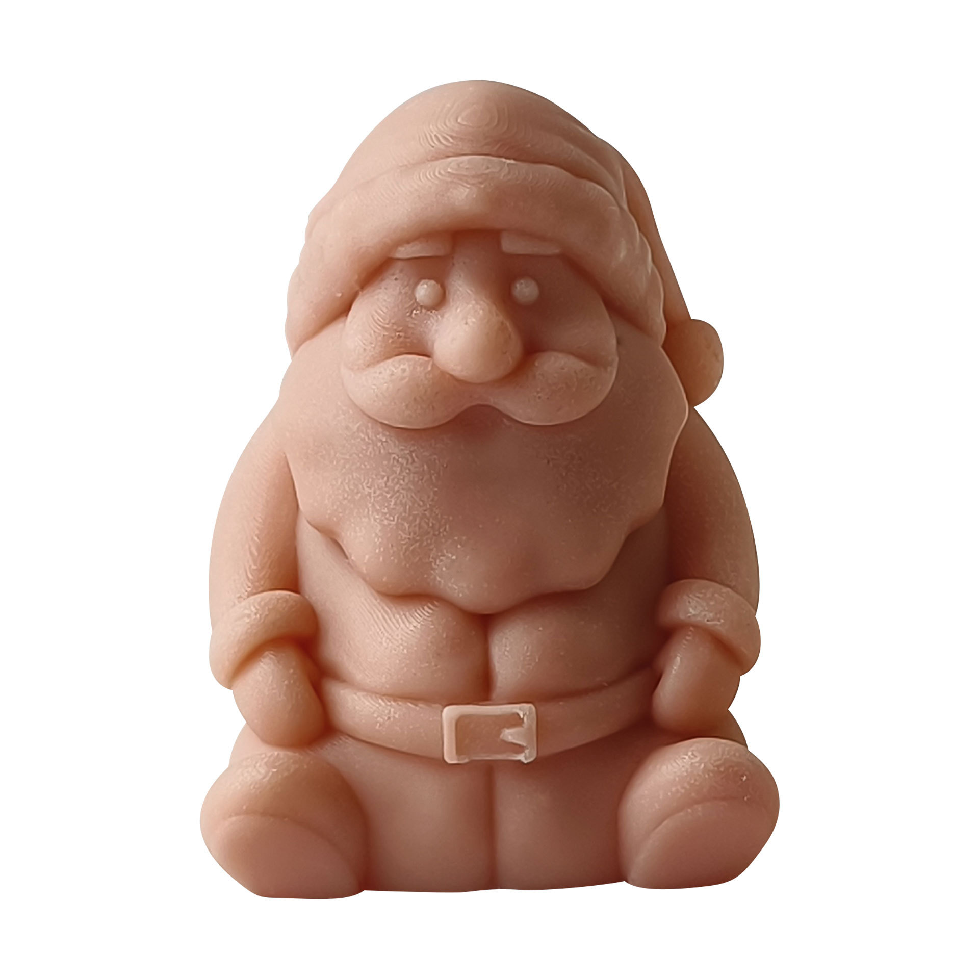 Santa Claus aromaterapia vela molde Navidad decoración chocolate hecho a mano jabón vela yeso molde de silicona