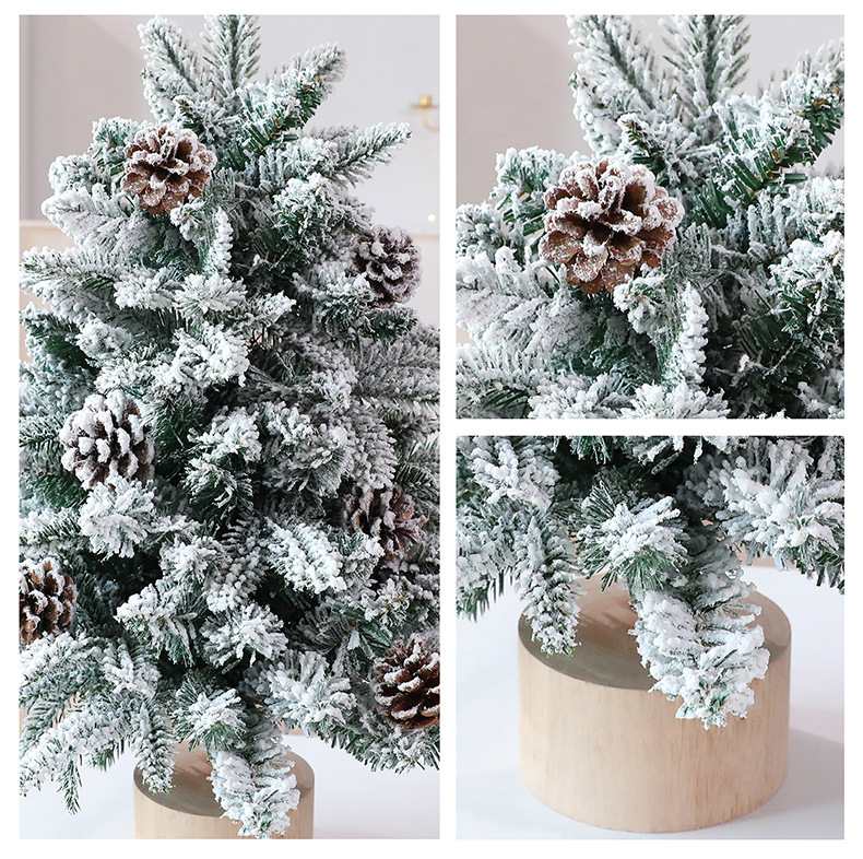 Christmas Tree Ornament Desktop Pe Pvc Tree For Home Decoration_voghion.com