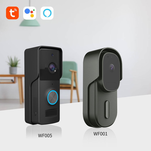 Visual intercom camera home smart wireless WiFi doorbell high-definition video waterproof graffiti visual doorbell