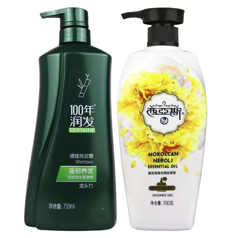 강화 헤어 케어 750ml + 샤워젤 700ml