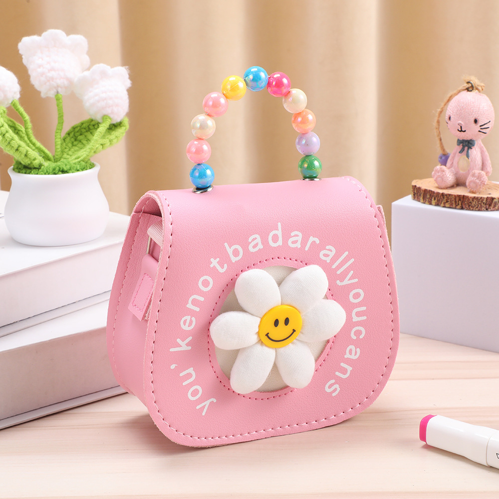 Nuevo monedero para niños Moda linda bandolera Aisha Little Princess Pearl Monedero portátil al por mayor