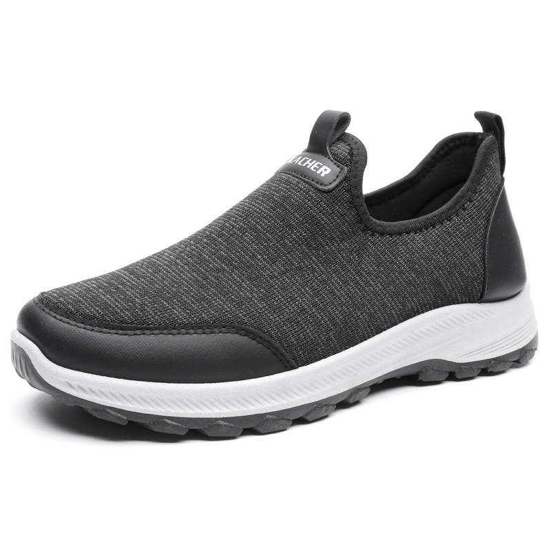 Zapatos de tela viejos de Beijing para hombres y mujeres zapatos de ajenjo para parejas casual suela suave transpirable y cómodo zapatos de papá de mediana edad y ancianos zapatos individuales