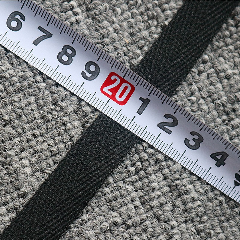Cinta de espiga de algodón y poliéster blanco puro del fabricante para el cuello trasero de prendas, cinta de algodón para embalaje con ribete de espiga de algodón simple y doble.