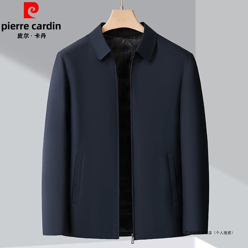 Pierre Cardin, демисезонный вельветовый мужской пиджак, подкладка с пухом, утиный пух, для среднего возраста