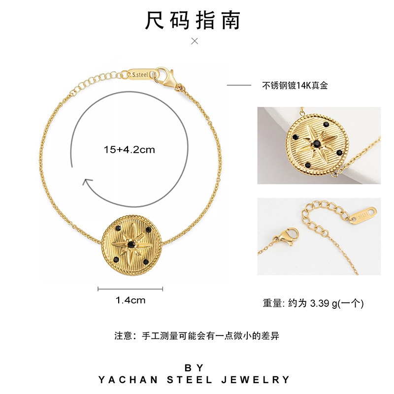 Oferta especial experiencia europea y americana joyería de acero titanio vacío galvanoplastia no decoloración no alérgica joyería pendientes collar fábrica al por mayor