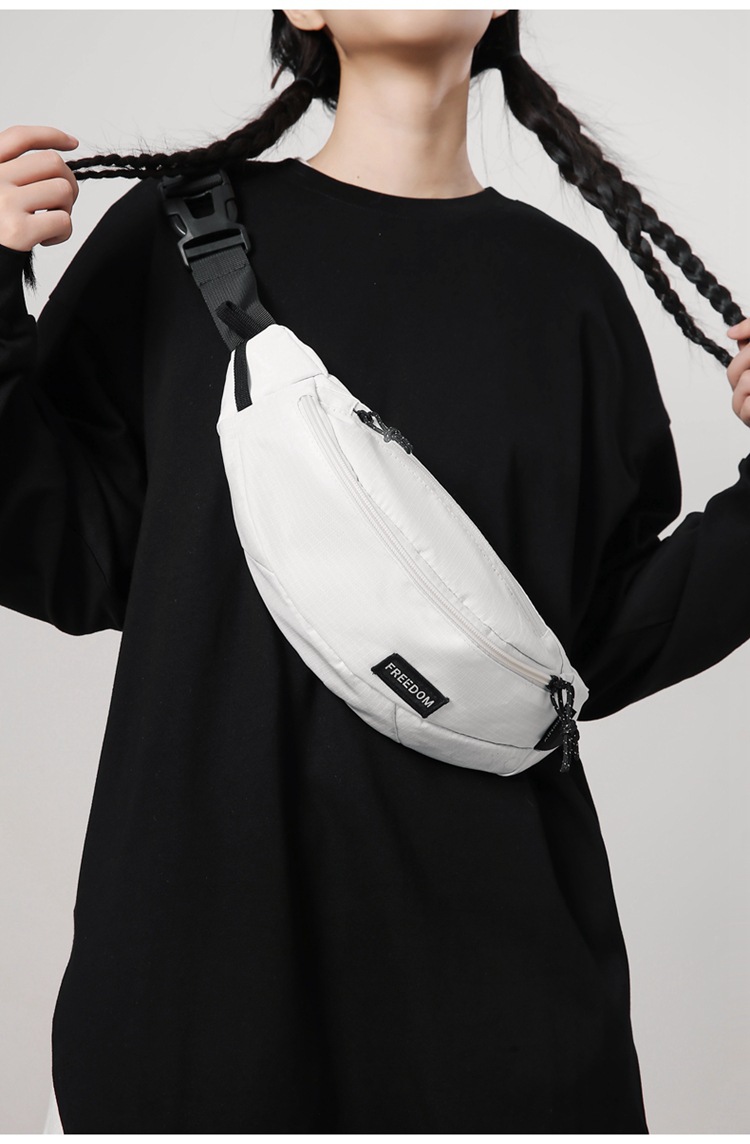 Torba, torba na klatkę piersiową typu crossbody, nisza uniwersalna 2024 nowa moda, sport, ekskluzywny styl, internetowa celebrytka torba na klatkę piersiową_voghion.com