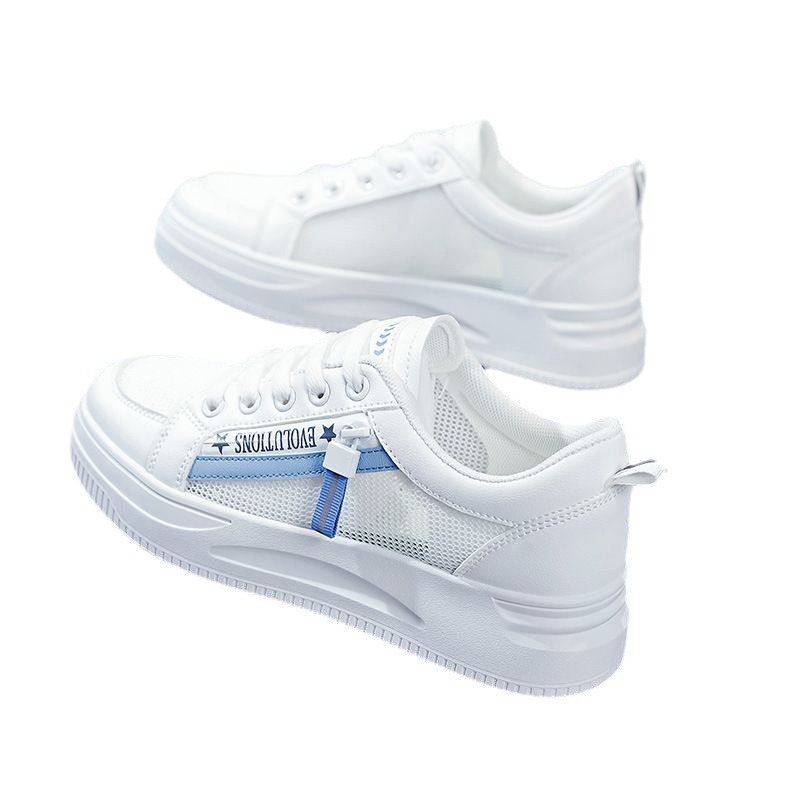 Comercio exterior al por mayor zapatos blancos de temporada 2026 para estudiantes zapatos de malla gruesa respirada delgada zapatos de surf de moda image 6