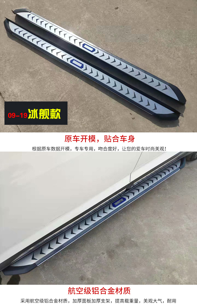 Suitable for 2009-2019 Highlander footrest welcome modification