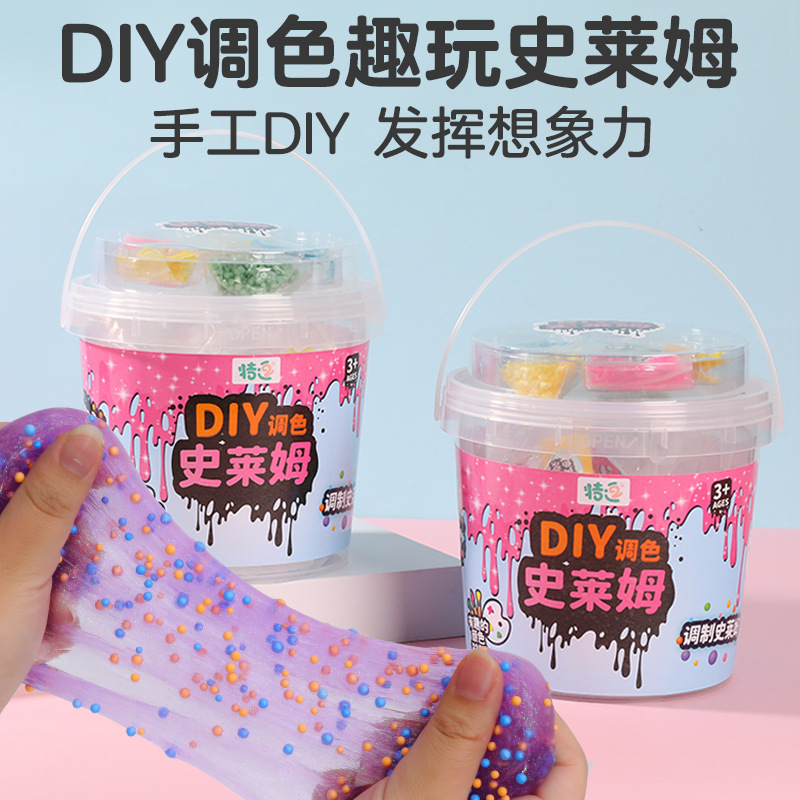 mixing slimeͯݽ diyѹˮʷķ