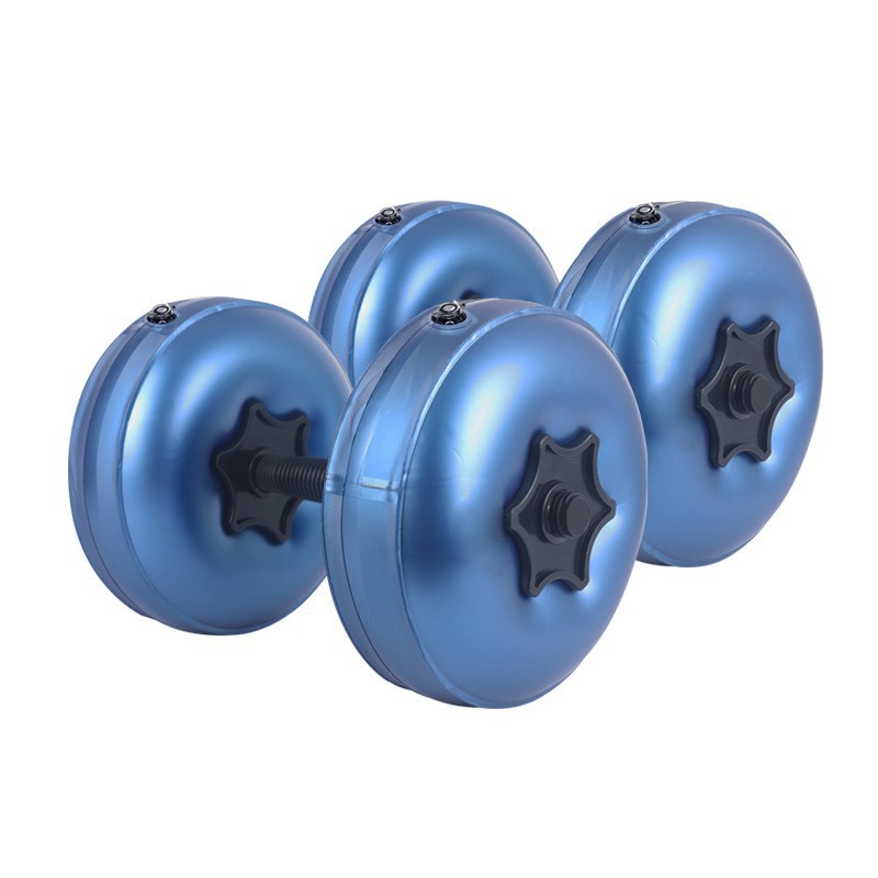 Comercio exterior transfronterizo 8-10kg fitness en el hogar, carga de agua a prueba de golpes, viaje con mancuernas, inyección de agua portátil al aire libre, peso ajustable