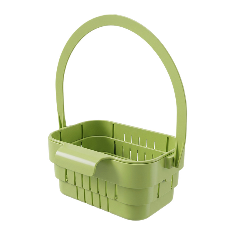Cesta de drenaje de fregadero colgante nueva cesta de filtrado de residuos de alimentos separada por fregadero de cocina doméstica plegable image 6