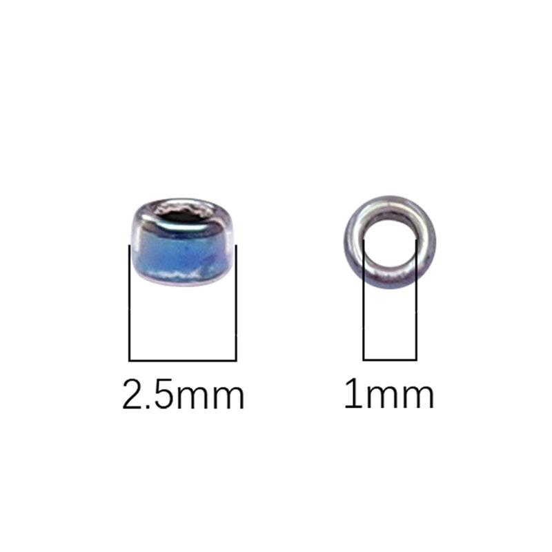 DIY Jewelry Accessories Classification Glass Glass Solid Color DIY Jewelry Accessories Beads