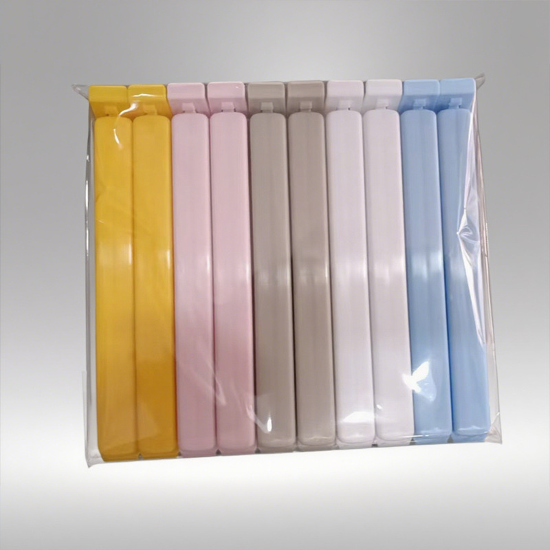 Fábrica en stock clip de comida clip de plástico bolsa de alimentos clip de sellado clip de té merienda bolsa de sellado clip de regalo