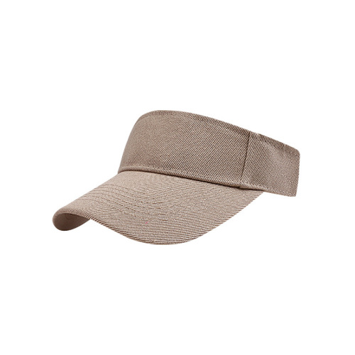 Customizable Summer Outdoor Sun Hat with Open Top, Leaks Ponytail, Versatile, No Brim Korean Style Solid Color Sun Hat