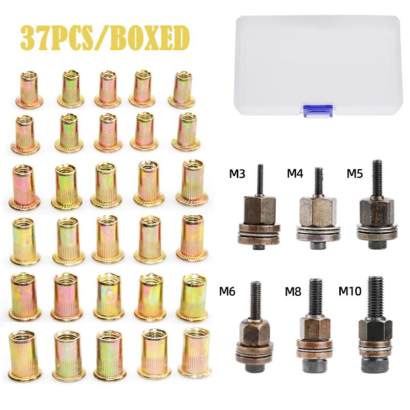 Pistola de tracción eléctrica manual pistola de tuerca de remache simple cabeza femenina