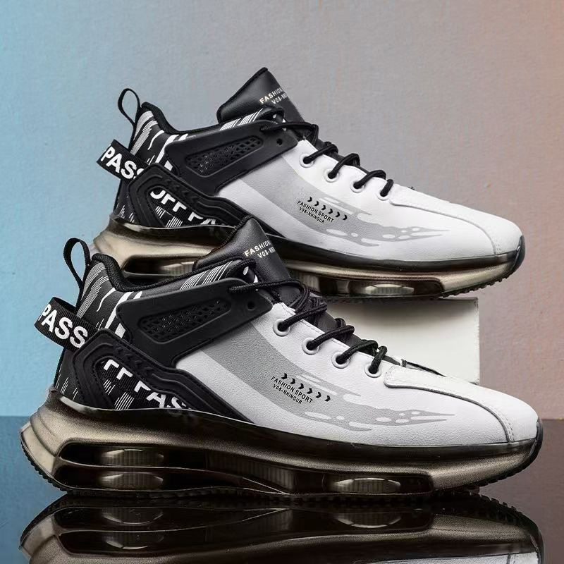 Heren hardloopschoenen waterdicht met luchtkussen en schokdemping_voghion.com