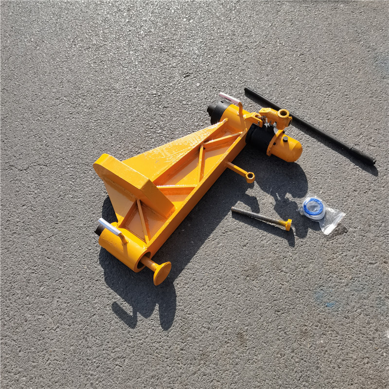 钢轨调直机 600型手动液压弯道器 液压弯轨机