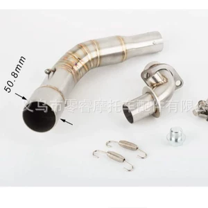 Vespa Gtv Gts 250 300Ie 2008-2020 üçün Motosiklet Səsboğucu Boru Ön Bölməsi