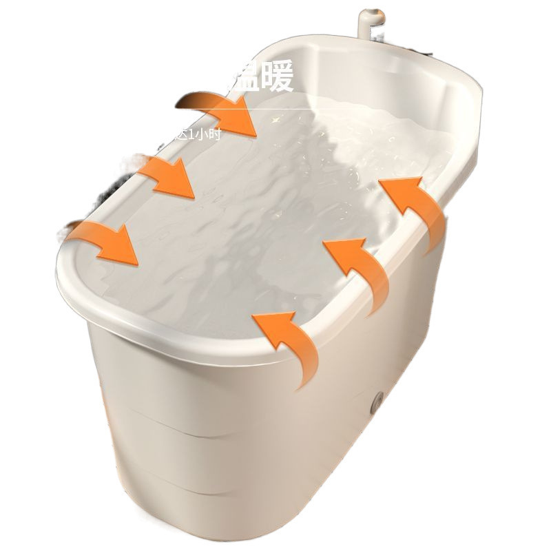 bañera de baño de plástico no plegable para adultos bañera de baño bañera de baño casera de baño de ancianos nuevos productos