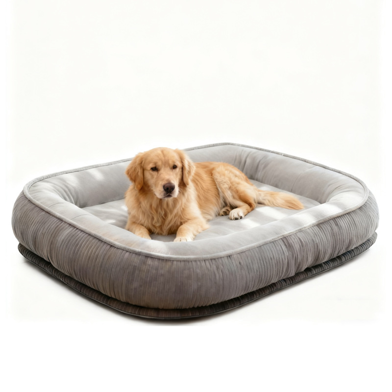Cama de perros caliente para invierno semicerrada desmontable, cama de perros universales para perros pequeños y medianos, sofá, colchón de cama para gatos image 6