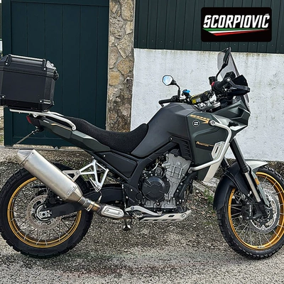 Integrated Mid-Tail Section Silencer, Motorcycle exhaust pipe