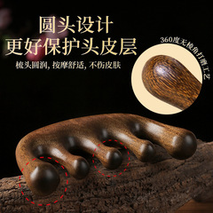 Zhao Lusi's Same Style Scalp Meridian Comb, Unisex Head Five-Tooth Massage Comb, Little Frog Nose Scraper, Gua Sha Comb