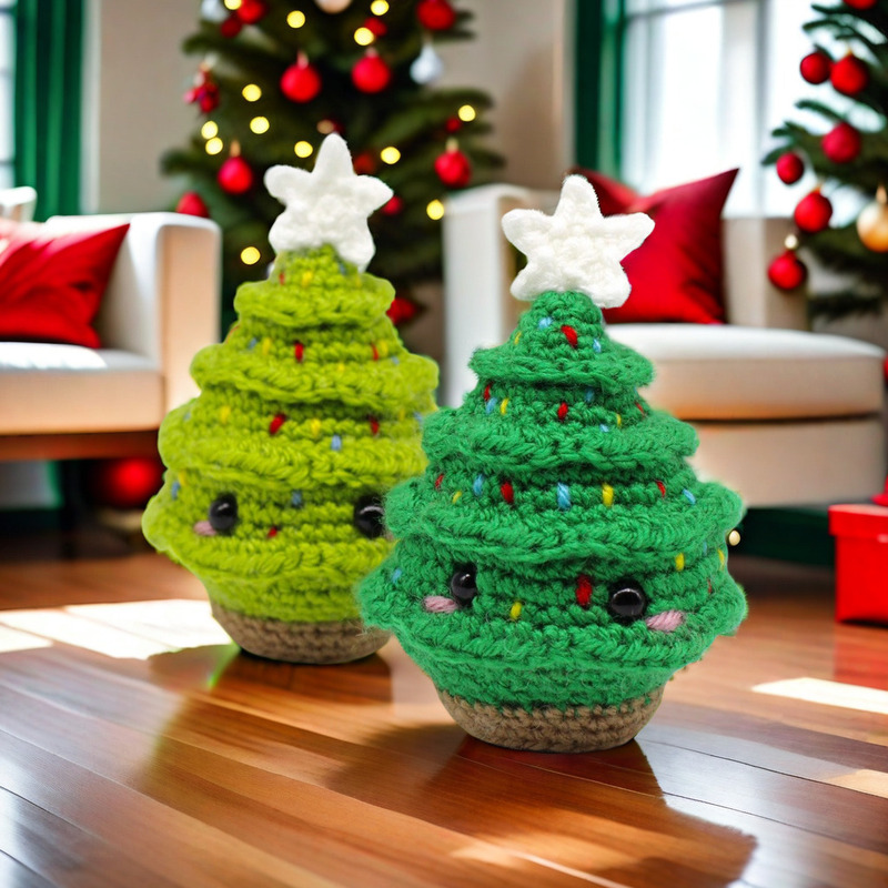 Cross-border New Crochet Material Package Halloween Series Handmade diy English Video Teaching Crochet Doll Wholesale