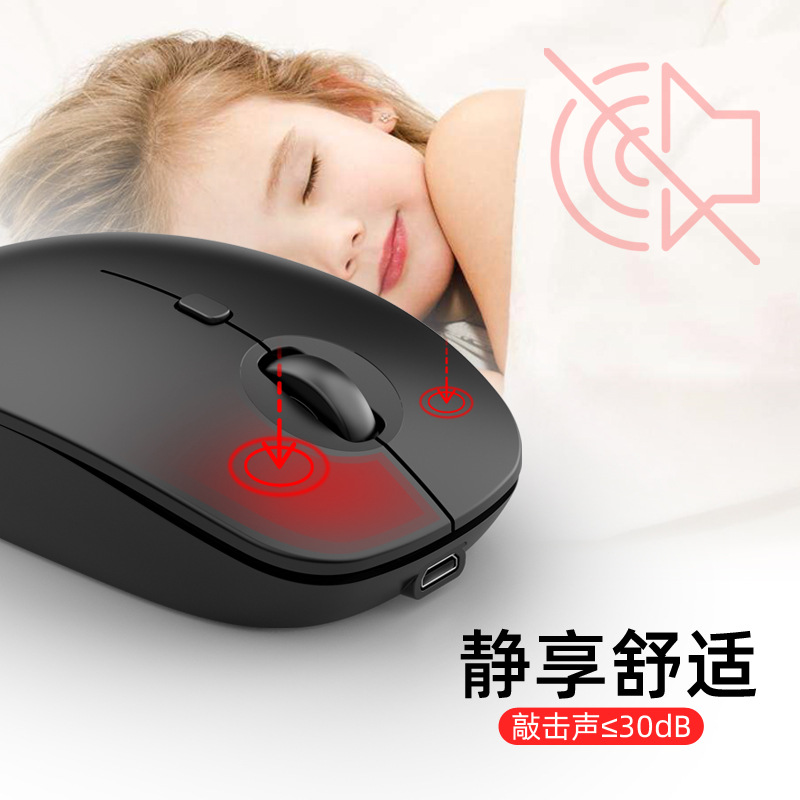 Bluetooth de tres modelos de 2,4g + BT5.0 + BT3.0 comprar grande y obtener botones pequeños accesorios de computadora ratón inalámbrico entrega de una sola pieza