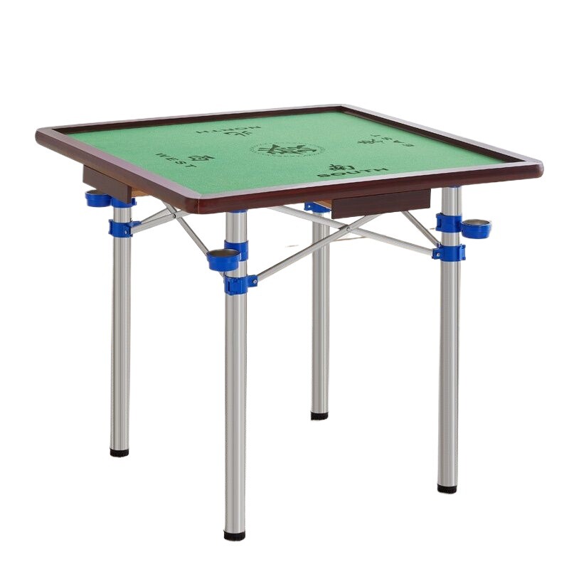 麻将桌可折叠家用手搓简易小型方桌打牌麻雀台桌子面板手动棋牌桌|undefined
