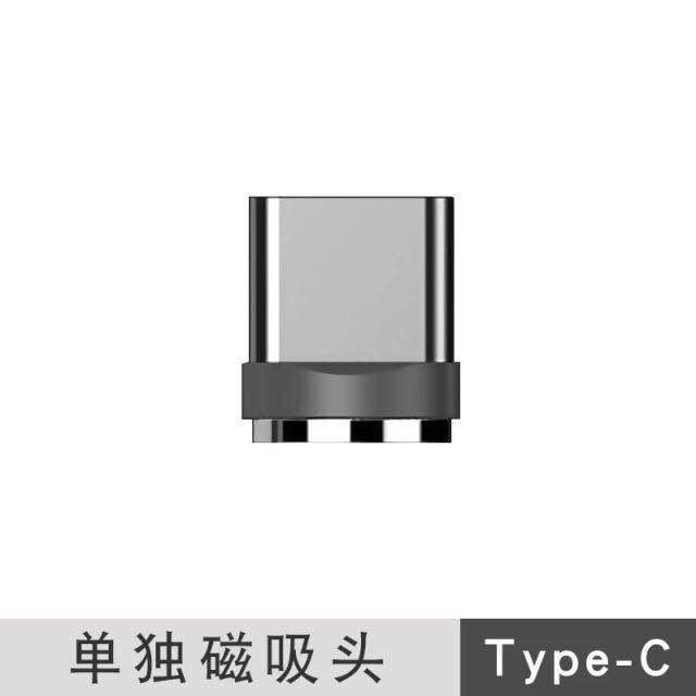 Cable DE DATOS trenzado de nylon principal magnético tres-en-uno del cable de datos para el cable de carga del teléfono móvil del typec de Apple Android