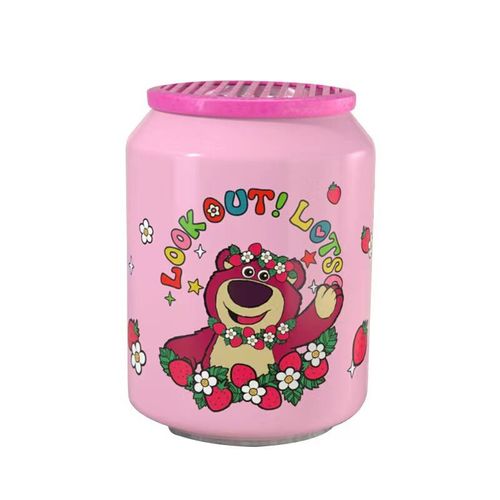 Disney Strawberry Bear Car Fragrance Cream Solid Car Perfume Car Fragrance Car Interior Decoration Coke Can