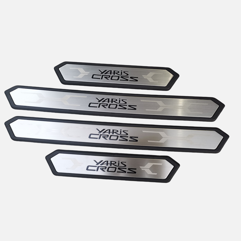 Suitable for 23-24 Toyota Yaris Welcome Pedal, 21 Corolla Modified Threshold Strip, Plastic Trunk Guard