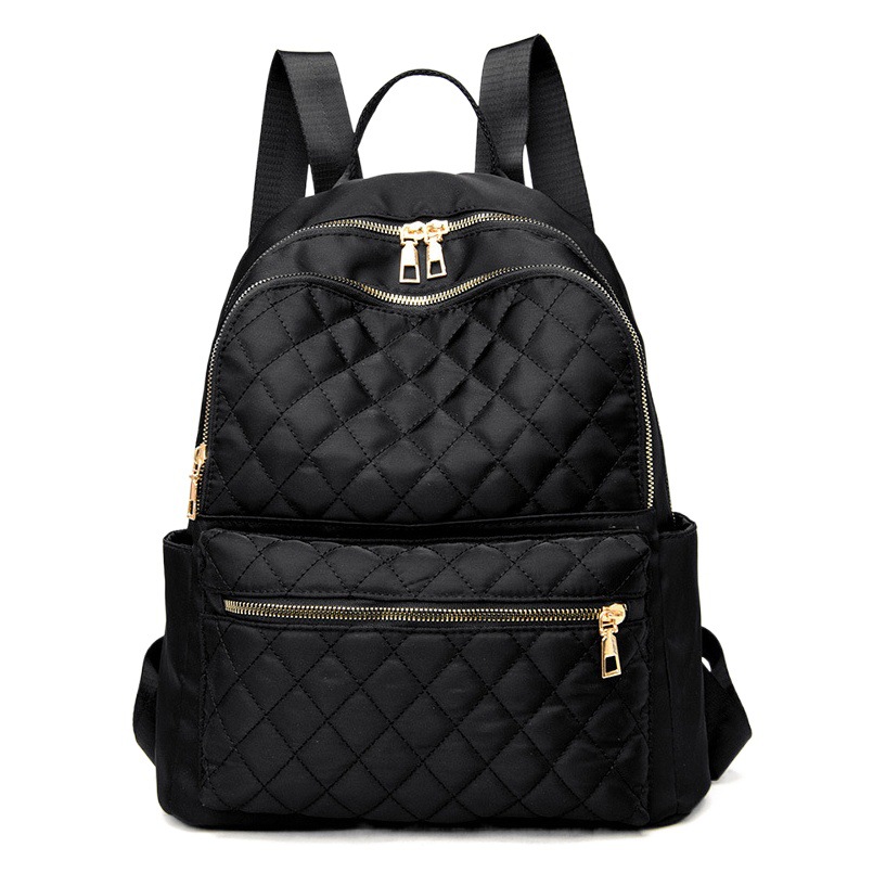 Oxford cloth backpack cross-border 2023 fashionable retro diamond embroidery thread backpack women's all-match casual backpack