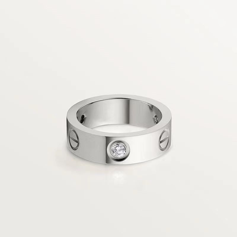 Kajia alta versión 18K oro rosa clásico anillo AU750 hombres y mujeres boda V oro amor firma anillo