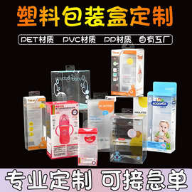 pvc包装盒透明塑料盒手机壳pvc盒子pet塑料盒冰箱贴包装pvc透明盒