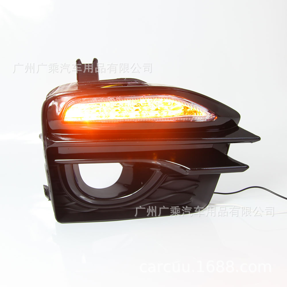 Aplicable a Q50L luz antiniebla delantera Infiniti 14-17 Q50 marco de la lámpara antiniebla amarillo original conjunto de la luz antiniebla image 3