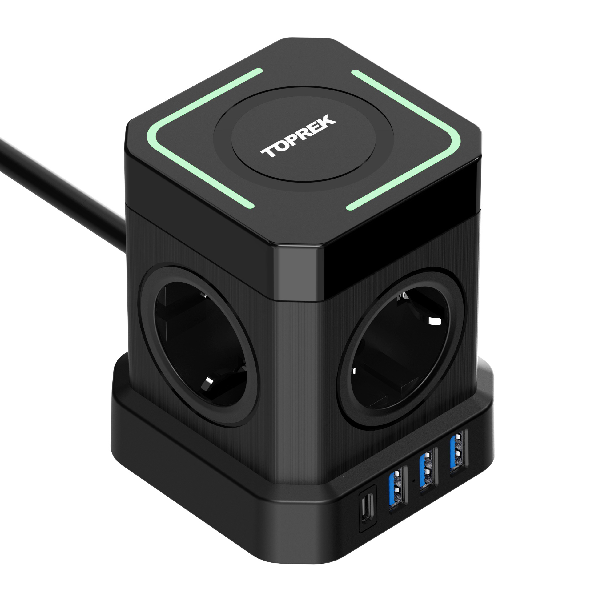 欧规无线充插座无线充电插座多功能插座欧规插座欧规魔方插座