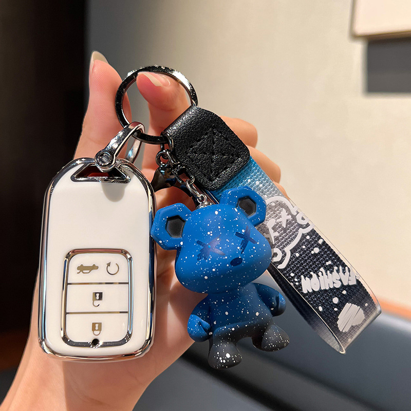 Imágenes aplicables Funda para llaves de coche Nuevo Civic Accord crv de décima generación Binzhi xrv Crown Road Lingpai Fit Shell Hebilla