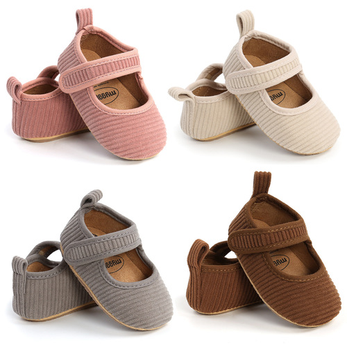 Corduroy baby shoes baby princess shoes toddler shoes M2015