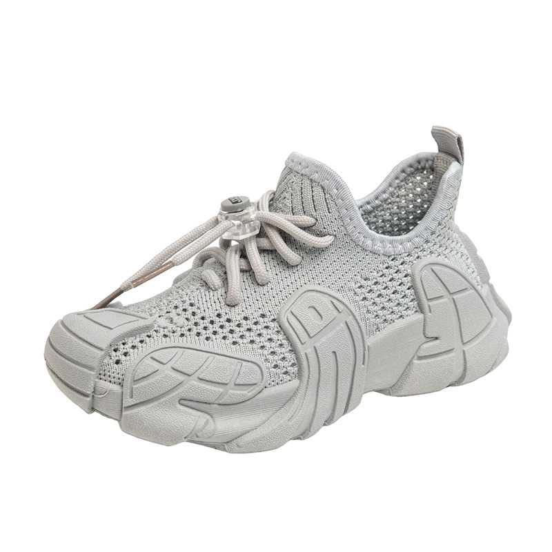 Zapatos para niños, zapatos de red, verano 2025 nuevos zapatos deportivos para niños, superficie de malla transpirable, zapatos para correr antideslizantes para niños