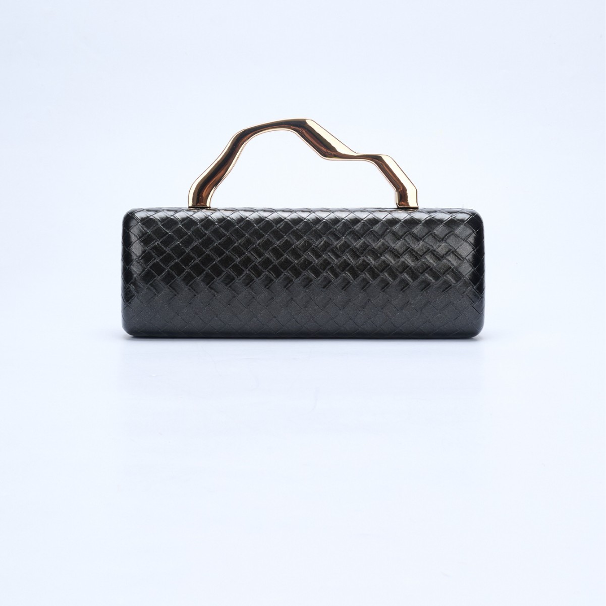 European and American New Fashion PU Leather Cloud Weave Handbag, Elegant Shoulder Bag for Women's Dinner Parties - Thumbnail 5