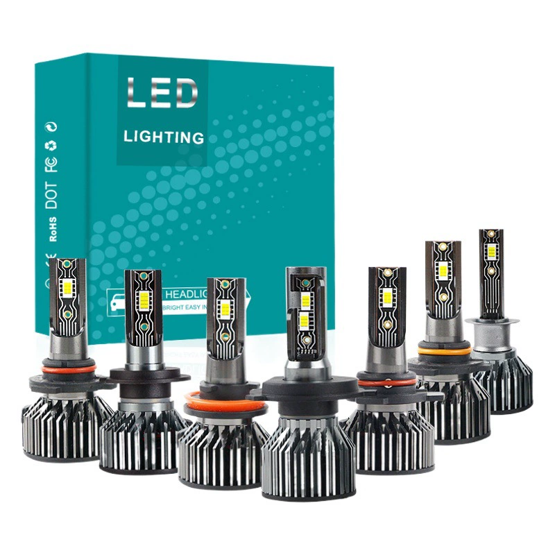 Трансграничная автомобильная светодиодная фара неразрушающая модификация H4 далеко и рядом General H7H11 супер яркий прожектор автомобильная лампа оптом