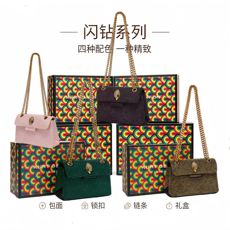 KURT GEIGER Guangzhou women's handbags/handbags/crossbody bags/embellished Kensington bags, Kurt cross-border women's handbags KURT GEIGER Guangzhou women's handbags/handbags/crossbody bags/embellished Kensington bags, Kurt cross-border women's handbags