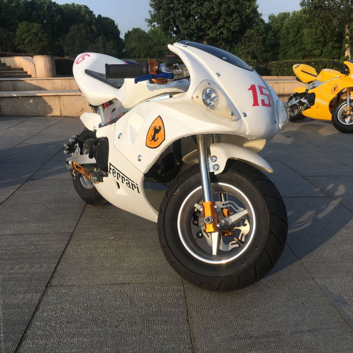 跨境电商工厂生产儿童汽油49cc50cc玩具酷车摩托车街车小跑车