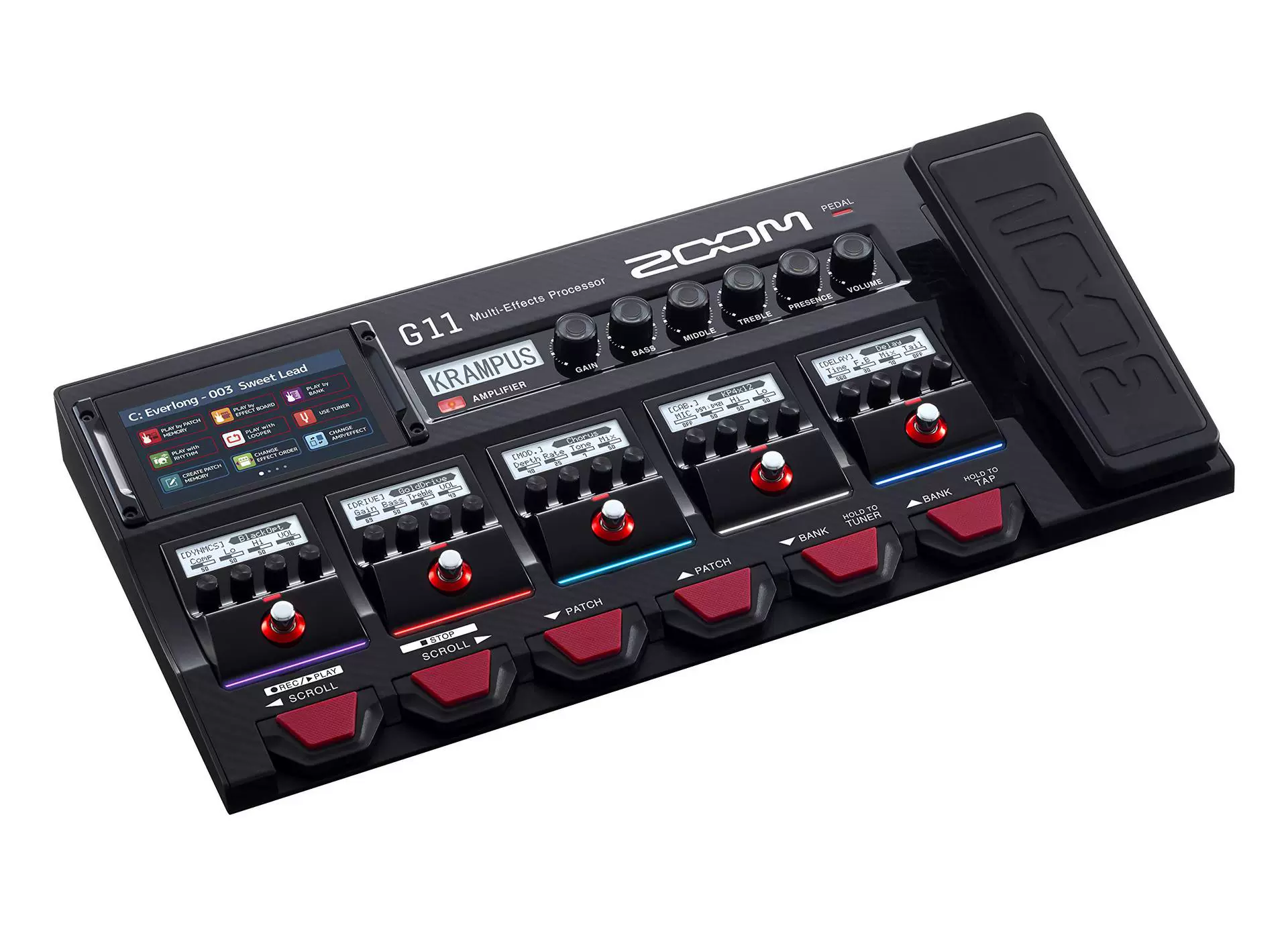 Zoom G11 guitar multi -effect processor