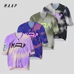 2025 New MAAP Premium Long Sleeve Short Sleeve Men Women Summer Universal Outdoor Sports Bicycle Road Bike Cycling Jersey